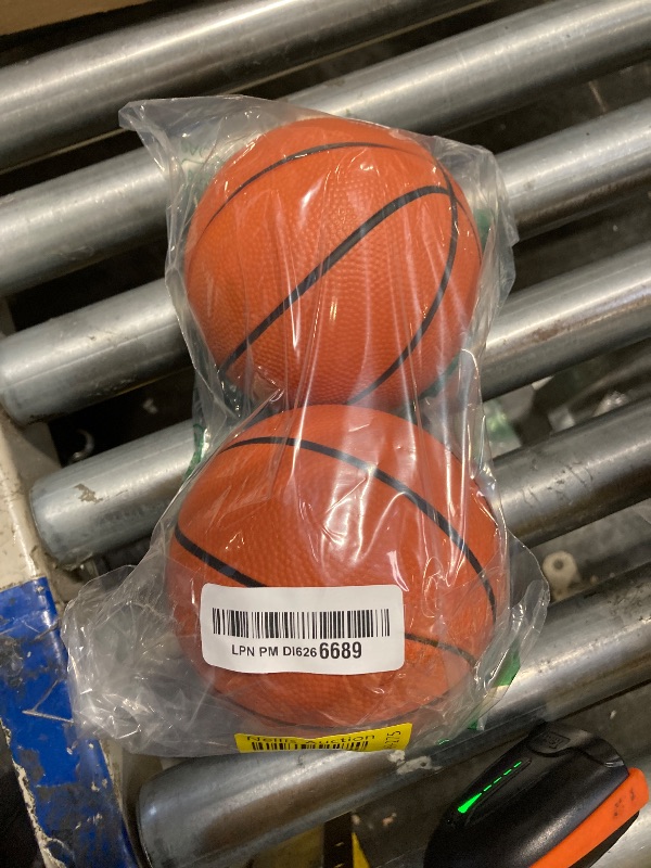 Photo 1 of 5” Foam Mini Basketball for Pro Mini Basketball Hoop, 2 Pack | Safe & Quiet Small Basketball for Over The Door Mini Hoop Basketball Sets