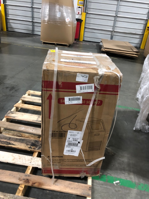 Photo 1 of Electactic Ice Maker, Commercial Ice Machine,100Lbs/Day, Stainless Steel Ice Machine with 48 Lbs Capacity, Ideal for Restaurant, Bars, Home and Offices, Includes Scoop Silver