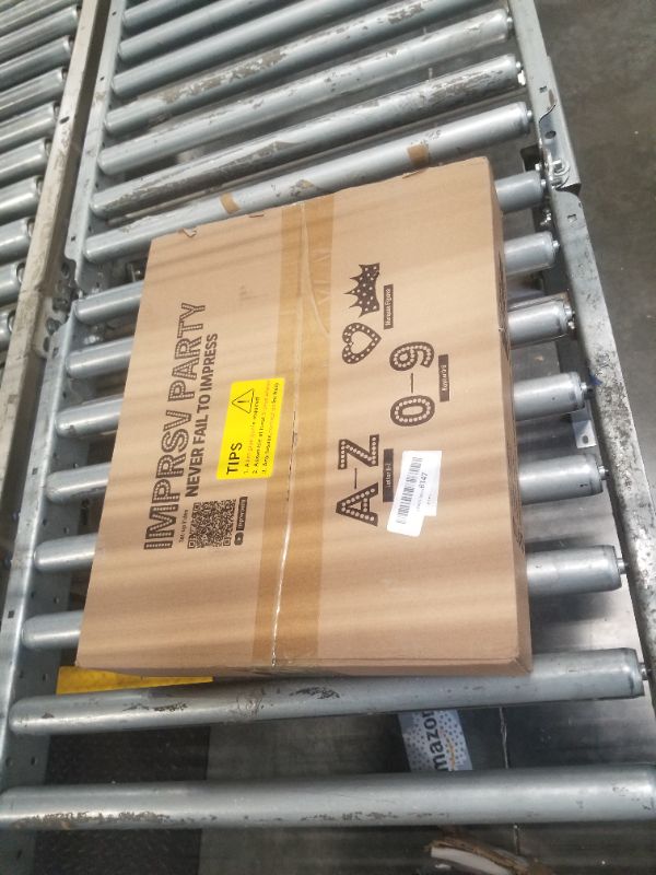 Photo 1 of imprsv 4FT Marquee Numbers, Light Up Numbers, Marquee Numbers 5, Cool White Light Up Numbers for Party, Big Numbers for 5th 15th 25th 50th Birthday Party Decorations, Anniversary Decor