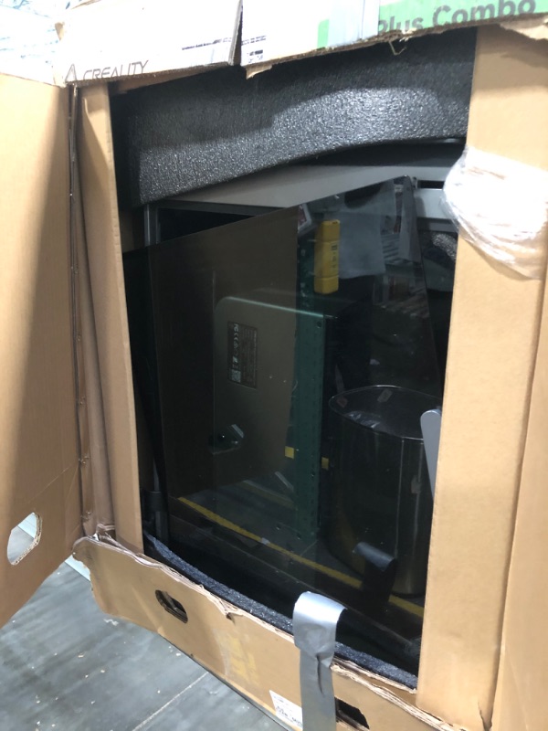 Photo 1 of Creality K2 Plus Combo 3D Printer, Multi Color Printing with New CFS, Max 600mm/s Printing Speed, Full-auto Leveling, Next-Gen Direct Drive Extruder, Dual Al Camera, Build Volume 350 * 350 * 350mm