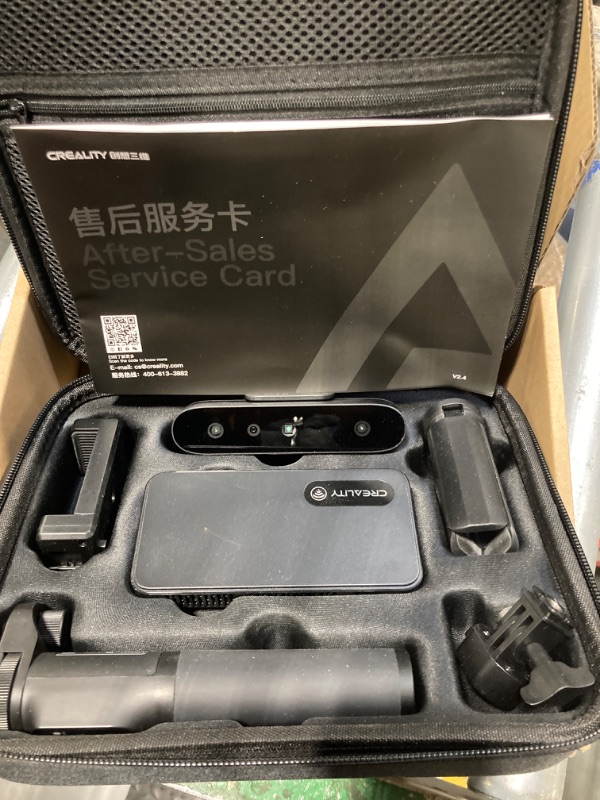 Photo 1 of Creality CR-Scan Ferret Pro 3D Scanner for 3D Printing, Handheld Scanner Wireless Scanning Anti-Shake Tracking, 0.1mm Accuracy Fast Full-Color Scan 105g Portable for iOS/Android/MacOS/Win 10