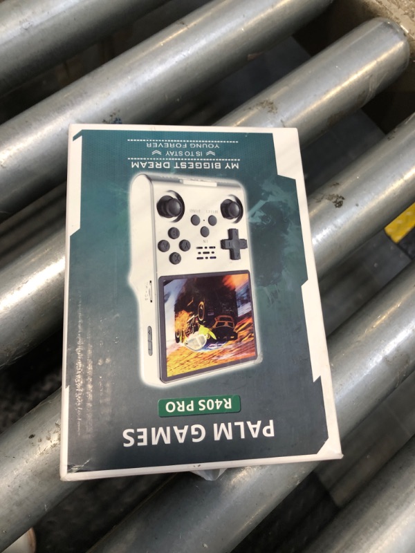 Photo 1 of FVBADE[30000 in 1 R40S PRO Handheld Game Console 3.5 inch IPS Screen Mini Retro Console 3800mAh Portable Pocket Arcade 45+ Mainstream Emulator 256G TF Card Transparent.(Black)