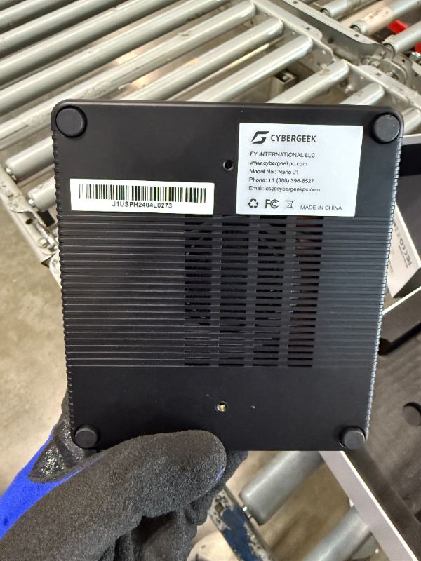 Photo 1 of CyberGeek Nano J1 Linux Mini PC, Intel N5095A Quad-Core, Small Desktop Computers with 16GB RAM, 1TB PCIe SSD, 4K Dual Display, WiFi, Type-C, RJ45, VESA, Ubuntu OS for Business/Home/Office