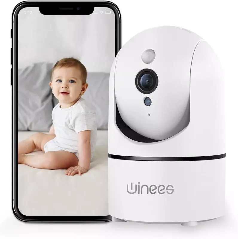 Photo 1 of ?Winees Baby Monitor, Indoor Security Camera 1080P with Audio & Night Vision?
