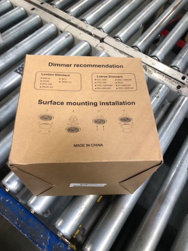 Photo 1 of NOVELUX 8 Pack 7 inch Small LED Flush Mount Ceiling Light 5CCT Dimmable,ETL 2700K/3000K/3500K/4000K/5000K Ultra Slim Round Flat Panel Ceiling Light Fixture,Modern Ceiling Lamp for Closet,FCC