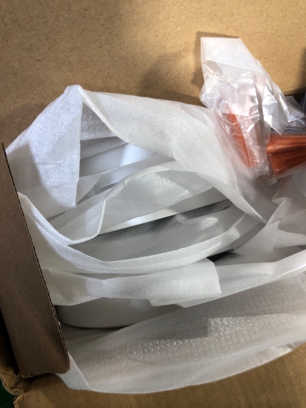 Photo 1 of NOVELUX 8 Pack 7 inch Small LED Flush Mount Ceiling Light 5CCT Dimmable,ETL 2700K/3000K/3500K/4000K/5000K Ultra Slim Round Flat Panel Ceiling Light Fixture,Modern Ceiling Lamp for Closet,FCC