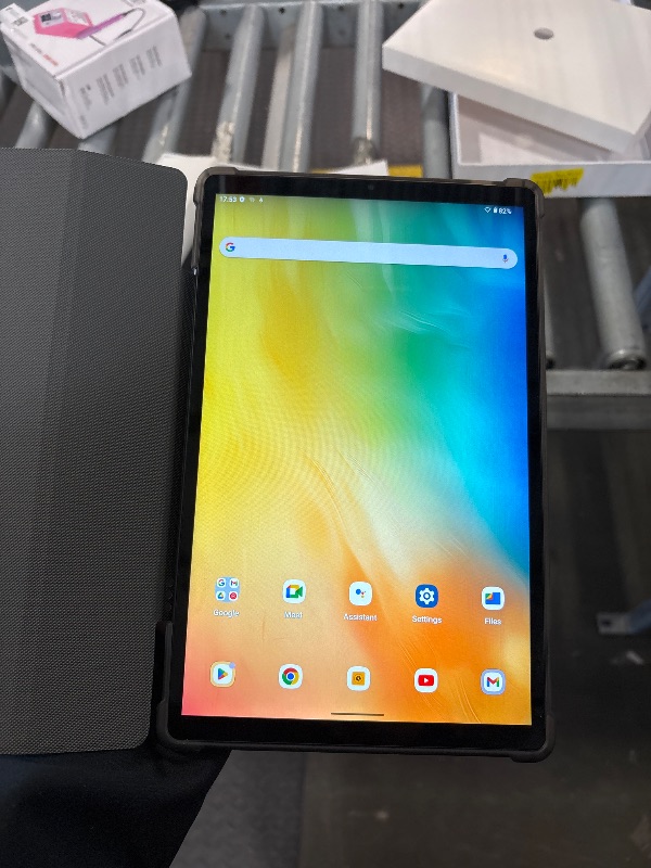 View 4 of POWMUS 2025 Latest Tablet 10.4 inch Android 13 Tablets 19GB+256GB+1TB Expand, Octa-Core, 2K 2000 x 1200 Display,2.4G/5G WiFi, 8000mAh, BT 5.0, GPS Android Tablets Bundle-Black