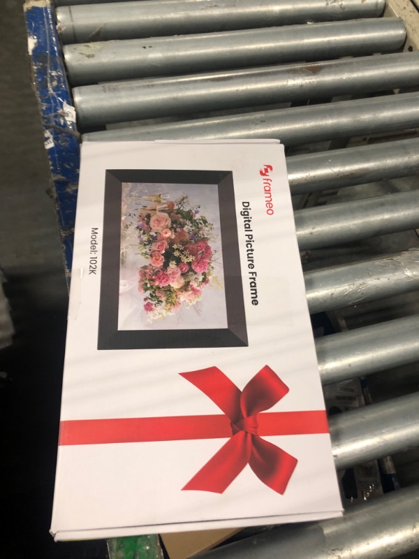 Photo 1 of Frameo 10.1 Inch WiFi Digital Picture Frame, 1280x800 HD IPS Touch Screen Photo Frame Electronic, 32GB Memory, Auto-Rotate, Wall Mountable, Share Photos/Videos via Frameo App from Anywhere 3 Pack