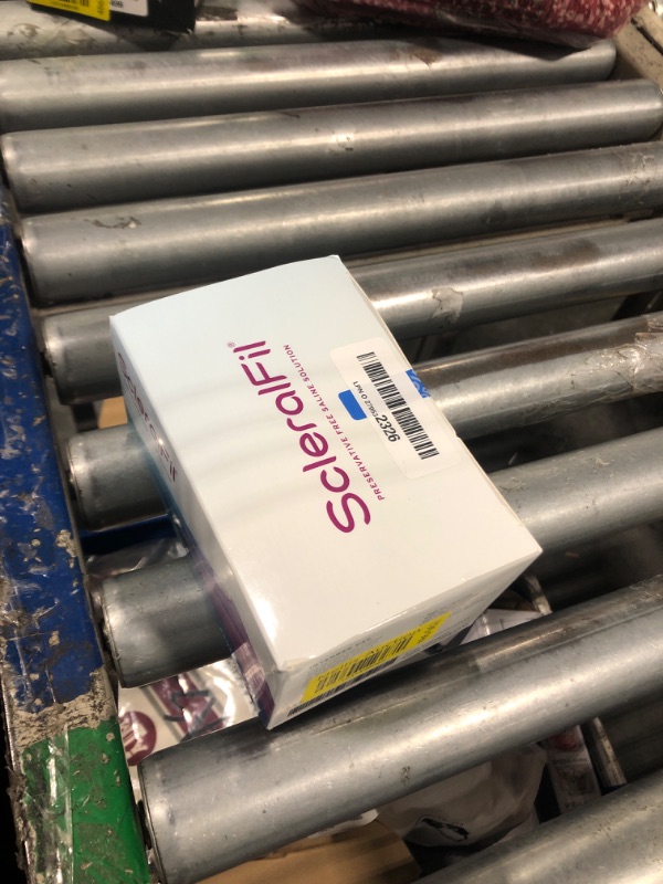 Photo 1 of ScleralFil Saline Solution for Scleral, Soft, & Rigid Gas Permeable Lenses, Buffered Isotonic Rinsing & Insertion Solution, Single-Use Vials, 0.34 Fl Oz (Pack of 30) (Packaging May Vary)