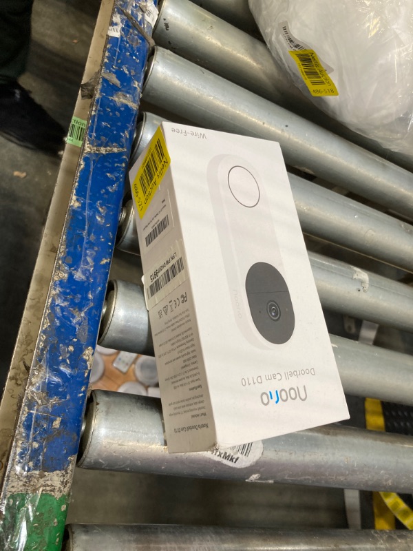 Photo 1 of Noorio D110 5MP Doorbell Camera Wireless No Subscription, 16GB Local Storage, Color Night Vision, Video Doorbell, Work with Alexa, Motion and Chime, App Alert, Two-Way Talk, IP65, Battery Powered
