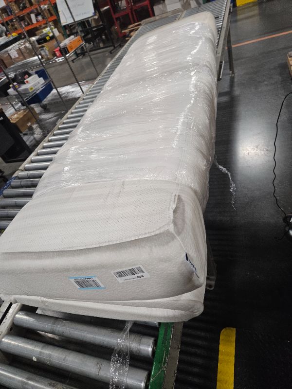 Photo 1 of **MINOR DAMAGE**
 Lazyzizi Wedge Mattress Elevator 7-Inch Inclined Mattress Topper for Acid Reflux, GERD, Neck & Back Pain, Snoring, Under Bed Wedge Mattress with Washable Cover & Non-Slip Bottom for Bedroom, King
