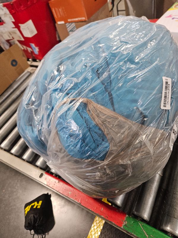 Photo 1 of **USED**
 Andency Turquoise Comforter Set Queen, 3 Pieces Boho Teal Tassel Lightweight Bedding Comforter Sets, All Season Teal Blue Soft Fluffy Fringe Bed Set (90x90In Comforter & 2 Pillowcases)