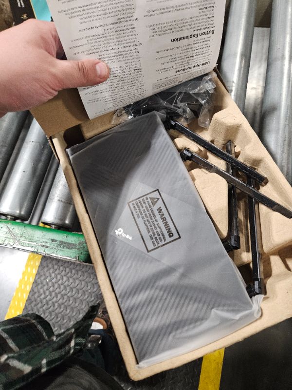 Photo 1 of **UNABLE TO TEST**
TP-Link AX3000 WiFi 6 Router (Archer AX55 Pro) - Multi Gigabit Wireless Internet Router, 1 x 2.5 Gbps Port, Dual Band, VPN Router, OFDMA, MU-MIMO, USB Port, WPA3, Compatible with Alexa