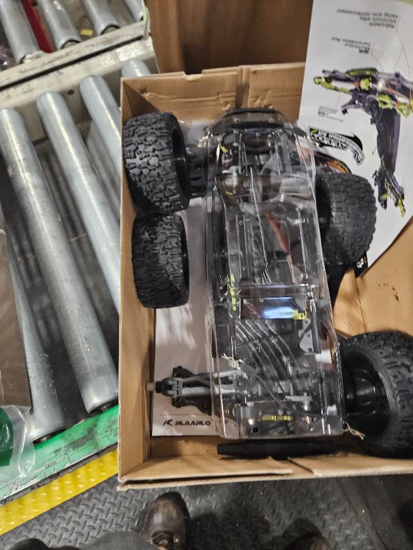 Photo 3 of **USED/UNABLE TO TEST**
RIAARIO RC Cars Mini 1:10 RTR Brushless RC Car for Adults Max 50 mph All Terrain Hobby Trucks Electric Off-Road Monster Trucks 4WD Remote Control Car Waterproof Truck with Carbon Fiber