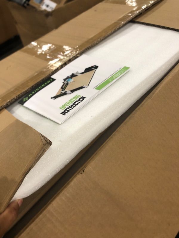 Photo 1 of Axiscreat CNC Router Machine 6060, 710W Power Trimmer Router, Linear Rails and Belt Driven, 3-Axis Cnc Engraving Milling Machine for Wood Acrylic Aluminum, Working Area 23.6" x 23.6" x 3.74"