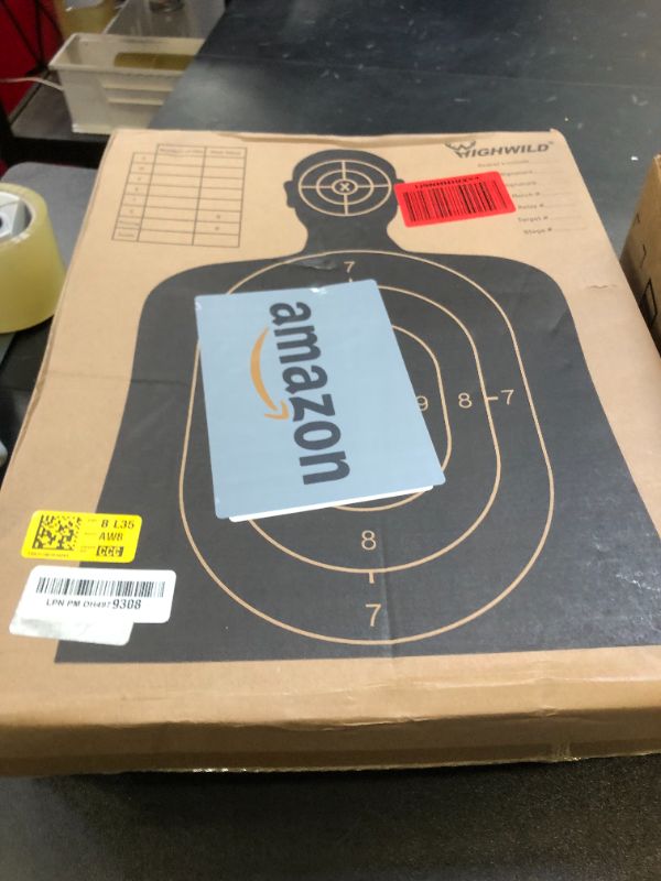 Photo 1 of Highwild Adjustable Target Stand Base for Paper Shooting Targets Cardboard - H Shape - USPSA/IPSC - IDPA Practice - Upgraded Version (2 Pack)