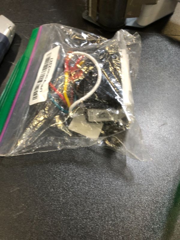 Photo 1 of Leviton Decora Smart Fan Speed Controller, Wi-Fi 2nd Gen, Neutral Wire Required, Works with My Leviton, Alexa, Google Assistant, Apple Home/Siri & Wired or Wire-Free 3-Way, D24SF-1RW, White