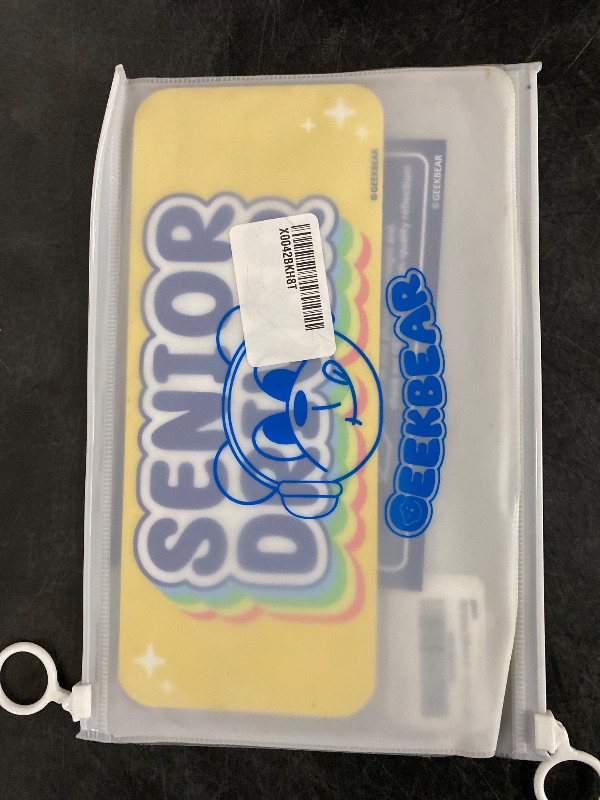 Photo 1 of GEEKBEAR [Signature] Senior Driver Car Magnet - Geekbear Line - Rectangular 8.7 x 3.5 in (1, Mint)