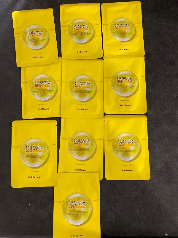 Photo 1 of WellDerma Calendula Calming Soon Mask 10ea