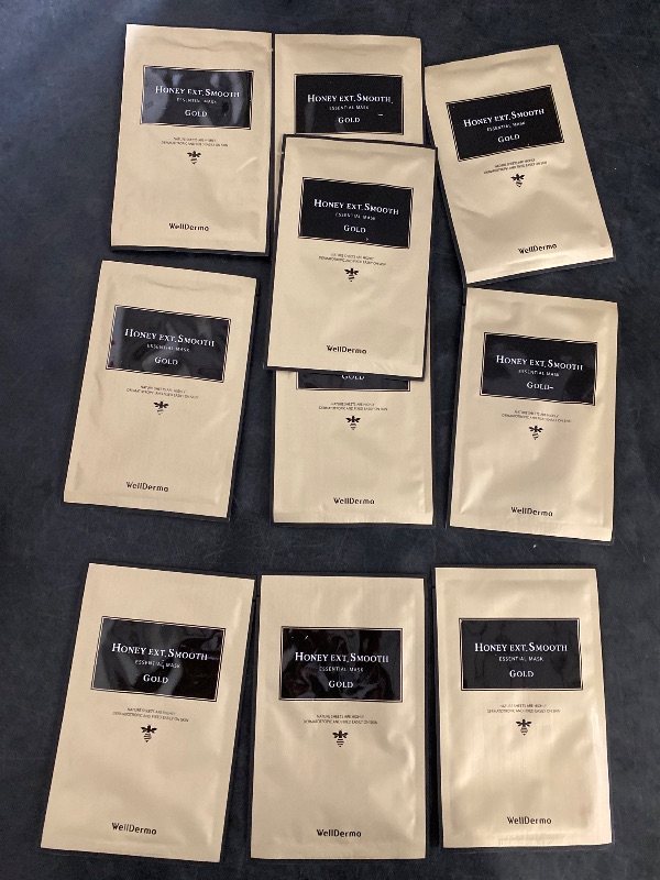 Photo 1 of WellDerma Honey Ext. Smooth Essential Mask 25ml 10Pc