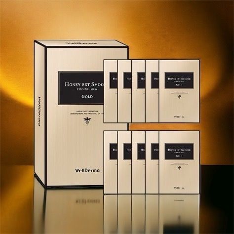 Photo 1 of WellDerma Honey Ext. Smooth Essential Mask 25ml 10Pc