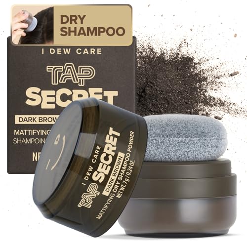 Photo 1 of I DEW CARE Biotin Clarifying Dry Shampoo - Tap Secret Original | Strengthening & Volumizing, Powder Type, Refillable, Travel size, Non-aerosol, Korean Ginseng, Easter Basket Stuffers, 0.24 Oz