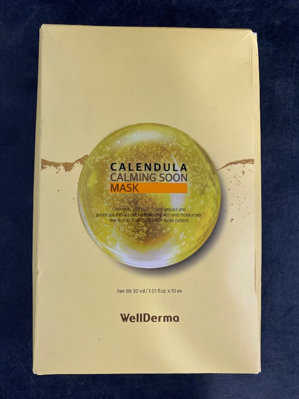 Photo 1 of WellDerma Calendula Calming Soon Mask 10ea