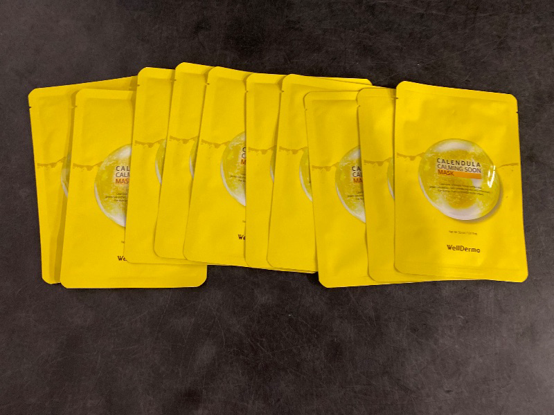 Photo 1 of WellDerma Calendula Calming Soon Mask 10ea
