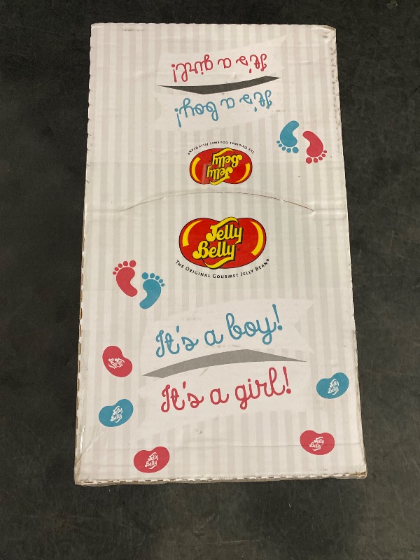 Photo 1 of Jelly Belly Presents "It's a GIRL" Bubble Gum Flavored JellyBeans - 1oz individual bags - 24 bag case