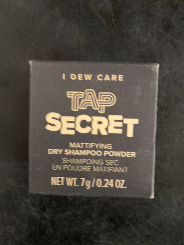 Photo 1 of I DEW CARE Biotin Clarifying Dry Shampoo - Tap Secret Original | Strengthening & Volumizing, Powder Type, Refillable, Travel size, Non-aerosol, Korean Ginseng, Easter Basket Stuffers, 0.24 Oz