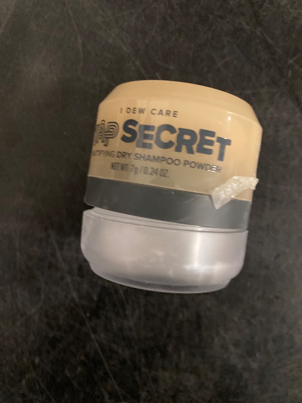 Photo 1 of I DEW CARE Biotin Clarifying Dry Shampoo - Tap Secret Original | Strengthening & Volumizing, Powder Type, Refillable, Travel size, Non-aerosol, Korean Ginseng, Easter Basket Stuffers, 0.24 Oz