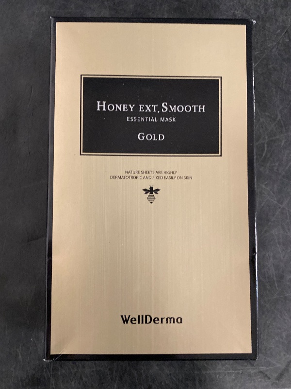 Photo 1 of WellDerma Honey Ext. Smooth Gold Essential Mask 25ml 10Pc
