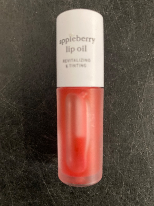 Photo 1 of NOONI Korean Vegan Appleseed Lip Oil - Appleberry | Long-Lasting, Moisturizing, Plumping, Revitalizing for Dry Lips, Waterproof, No Peel Off, Hydrating, Nourishing Crystal Clear, 0.12 FL Oz