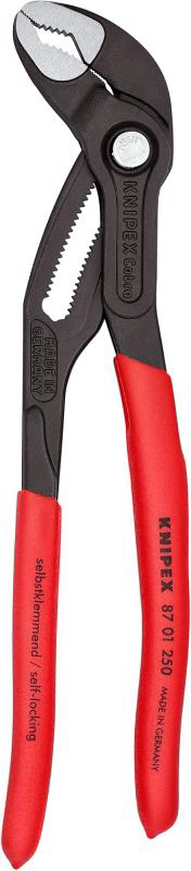 Photo 1 of KNIPEX Tools - Cobra Water Pump Pliers (8701250), Red,10-Inch