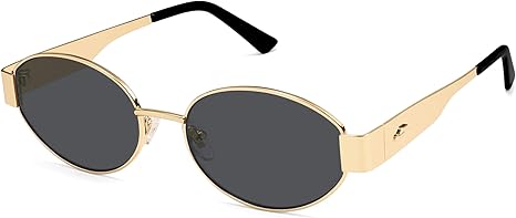 Photo 1 of SOJOS Retro Oval Sunglasses for Women Trendy Sun Glasses Classic Shades UV400 Protection SJ1217