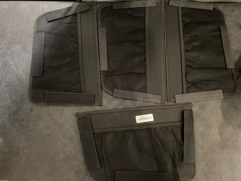 Photo 1 of Car Interior Trim Cover Accessories - Cloth - Front Seat Back Storage Net Pocket Bag 4 ct.