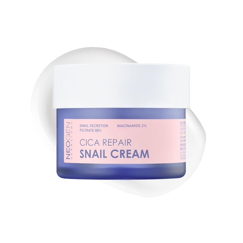 Photo 1 of NEOGEN CICA REPAIR SNAIL Line Excellent recovery and soothing effects from CICA PURE COMPELX restores healthy-looking firm skin (Cream)