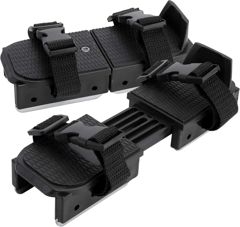 Photo 1 of 1 Pair Toddler Ice Skates- Adjustable Kids Ice Skates- Double Runner Ice Skates with Strap Fastening for Toddlers, Kids, Junior Skater