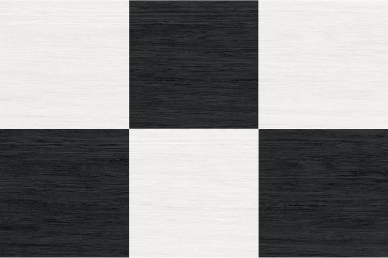 Photo 1 of FloorPops x Chris Loves Julia 12-in by 12-in Lawrence Black Peel and Stick Floor Tiles, FP5059