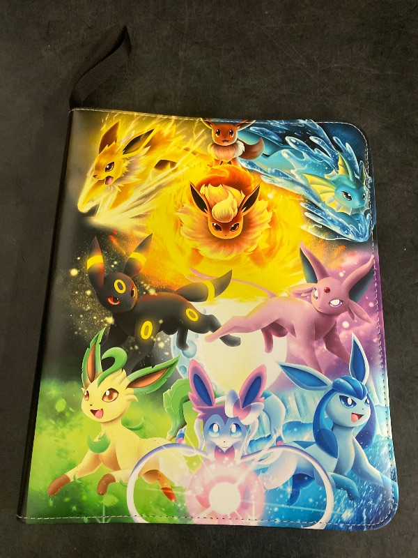 Photo 1 of Card Binder for Trading Cards | 9 Pocket with 50 Sleeves up to 900 Cards | Holder Album School Choice for 1-18 Year Boys/Girls | Trading Card Binder Display Case (Card not included) (T1)
