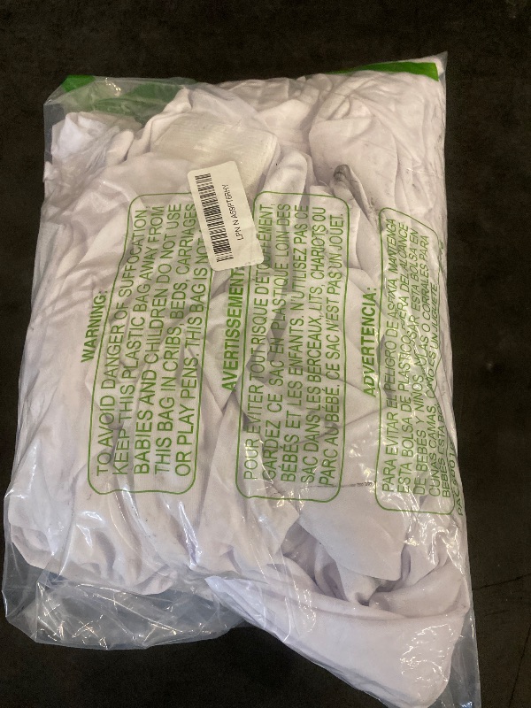 Photo 1 of Folding Chair Covers White, Spandex Chair Slipcovers 6 PCS, Universal Fitted Chair Slipcovers for Wedding, Party, Banquet, Holidays, Celebration