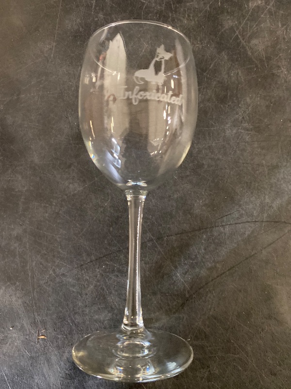 Photo 1 of Artisan Owl - Funny 12oz Stemmed Wine Glass