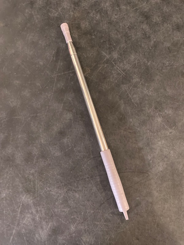 Photo 1 of Upgraded Thickened Extension Pole 16”-80”, Sturdy Long Telescoping Pole, Stainless Steel Extendable Pole Attachment Microfiber Duster for High Ceiling Cleaning