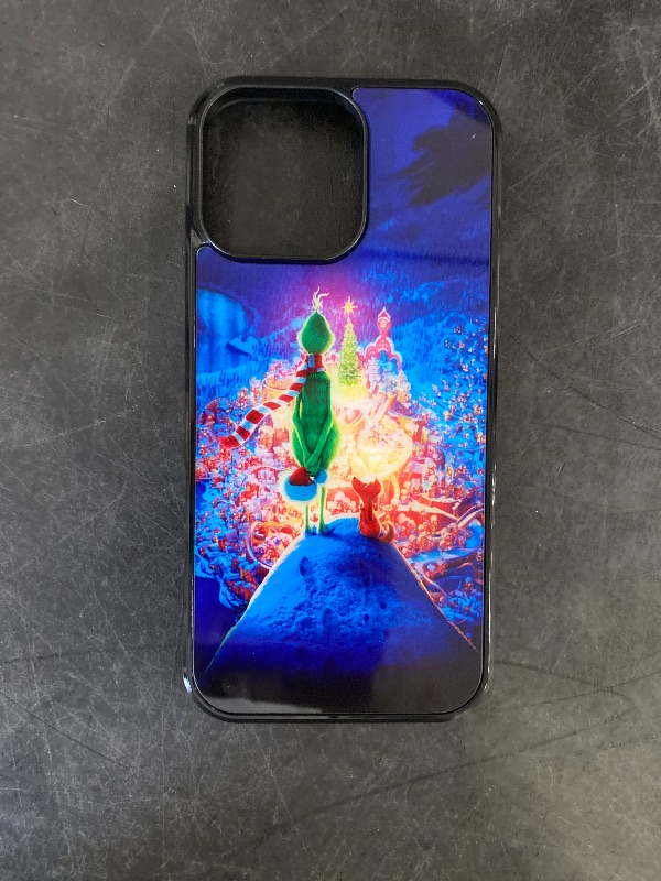 Photo 1 of Designed for iPhone 15 Pro Max Case, Merry Christmas Pattern Design, Green Merry Christmas Clear Women Phone Case for iPhone 15 Pro Max Shockproof Protective Anti-fade Soft TPU Bumper Cover 6.1 Inch