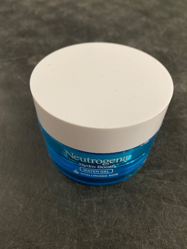 Photo 1 of Neutrogena Hydro Boost Water Gel, 24 Hr Hydration for Normal/Oily Skin, Signature Fragrance, Face Moisturizer with Hyaluronic Acid, Skin Care for Juicy, Deeply Hydrated Skin, 1.7 oz