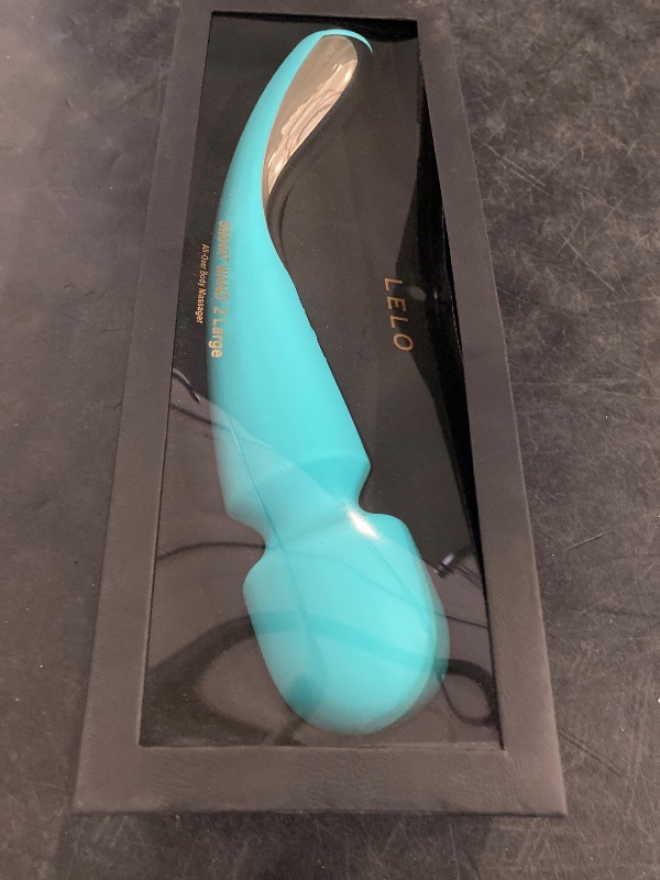 Photo 1 of LELO Smart Wand 2 Medium Personal Wand Massager Tension Releasing Muscle and Body Massager, Waterproof Rechargeable Wand Vibrator, Personal Vibrator Wand for Her, Black