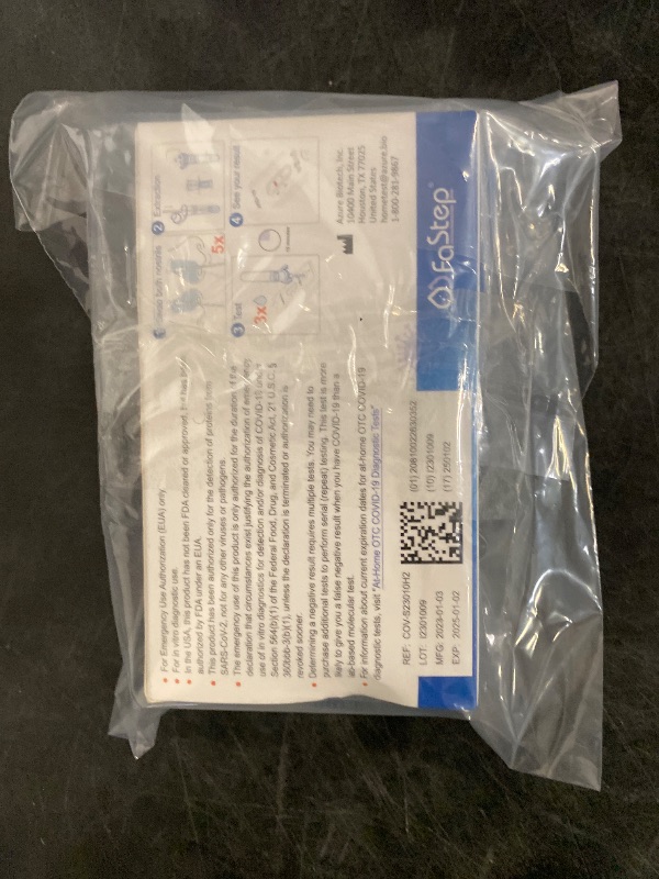Photo 1 of Rapid 15 Minutes COVID-19 Antigen Home Test (2 Pack, 4 Tests Total)