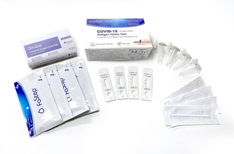 Photo 1 of Rapid 15 Minutes COVID-19 Antigen Home Test (2 Pack, 4 Tests Total)