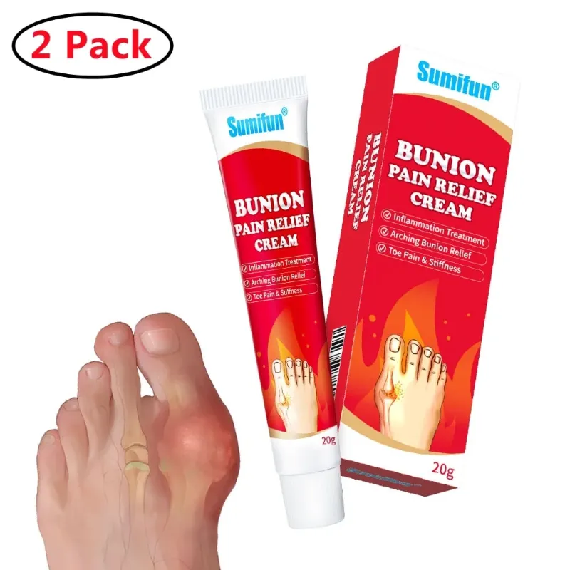 Photo 1 of 2 Pack Bunion Cream,Natural Bunion Relief Cream with Arnica | Bunion Lotion & Bunion Care for Bunion Pain | Bunion Massage