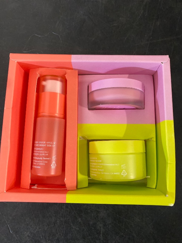Photo 1 of I DEW CARE Skin Care Set - Vitamin To Glow Pack | Niacinamide, Glass Skin Smoother, Vegan, Cruelty Free, Travel Size, Moisturizing Balm, For Dry Lips, Nourish and Hydrate, Illuminating, Mother's Day